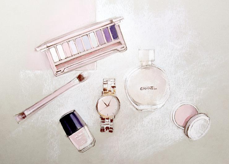 Стилизованная зарисовка пастелью. Пастельная живоп_0.jpg